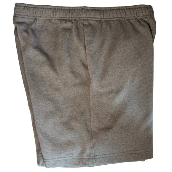 The North Face Men’s Gray Sweatshorts Size Large Drawstring Pockets Logo - Picture 6 of 10